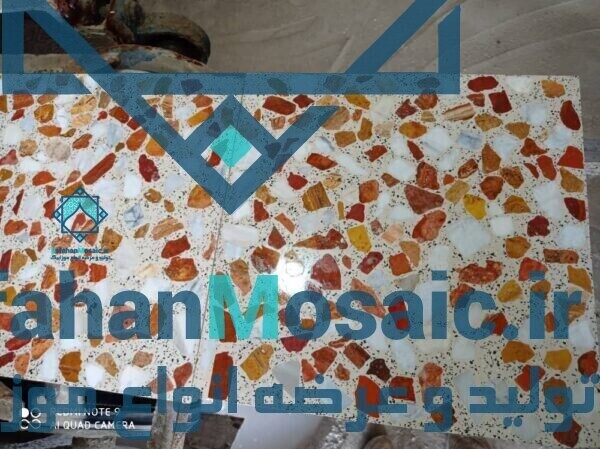 موزاییک سنگ درشت الوان فرنگی