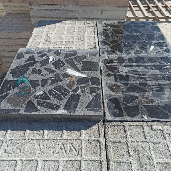 تصویر انبار موزاییک لاشه مشکی کریستالی